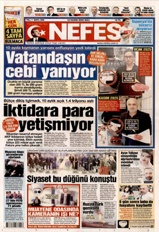 NEFES 18 Kasım 2025 gazete manşeti