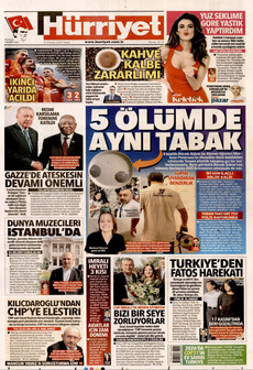 HÜRRİYET 23 Kasım 2025 gazete manşeti