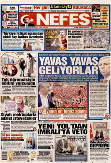 NEFES 23 Kasım 2025 gazete manşeti