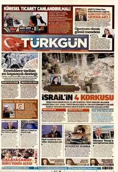 TÜRKGÜN 23 Kasım 2025 gazete manşeti