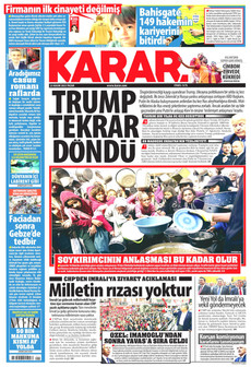KARAR 23 Kasım 2025 gazete manşeti