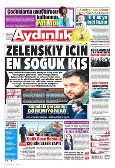 AYDINLIK GAZETESİ 23 Kasım 2025 gazete manşeti