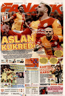 FANATİK 23 Kasım 2025 gazete manşeti