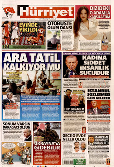 HÜRRİYET 26 Kasım 2025 gazete manşeti