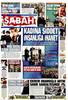 SABAH 26 Kasım 2025 gazete manşeti