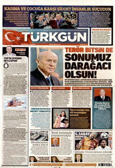 TÜRKGÜN 26 Kasım 2025 gazete manşeti