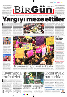 BİRGÜN 26 Kasım 2025 gazete manşeti