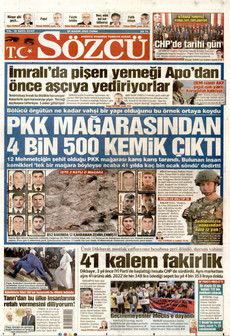 SÖZCÜ 28 Kasım 2025 gazete manşeti
