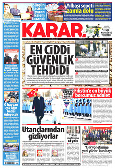 KARAR 28 Kasım 2025 gazete manşeti
