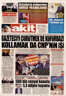 YENİ AKİT 28 Kasım 2025 gazete manşeti