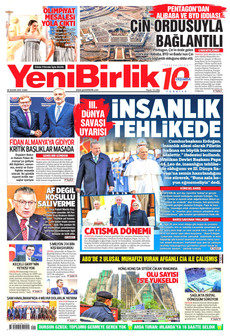YENİBİRLİK 28 Kasım 2025 gazete manşeti