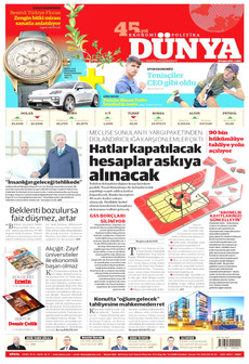 DÜNYA 28 Kasım 2025 gazete manşeti