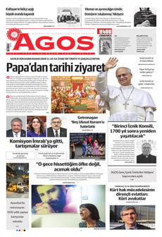 AGOS 28 Kasım 2025 gazete manşeti