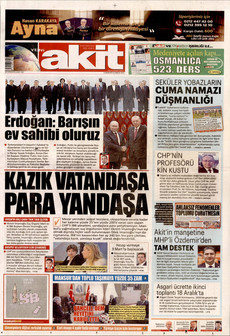 YENİ AKİT 13 Aralık 2025 gazete manşeti