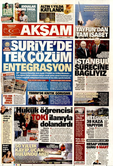 AKŞAM 13 Aralık 2025 gazete manşeti