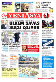 YENİ ASYA 13 Aralık 2025 gazete manşeti