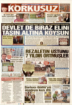 KORKUSUZ 13 Aralık 2025 gazete manşeti