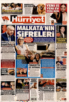 HÜRRİYET 14 Aralık 2025 gazete manşeti