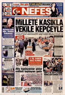 NEFES 14 Aralık 2025 gazete manşeti