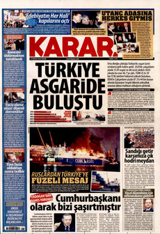 KARAR 14 Aralık 2025 gazete manşeti