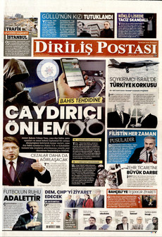 DİRİLİŞ POSTASI 14 Aralık 2025 gazete manşeti