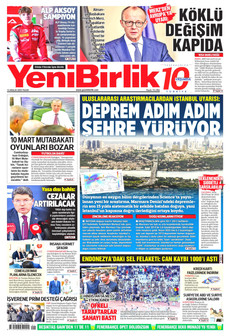 YENİBİRLİK 14 Aralık 2025 gazete manşeti