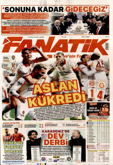 FANATİK 14 Aralık 2025 gazete manşeti