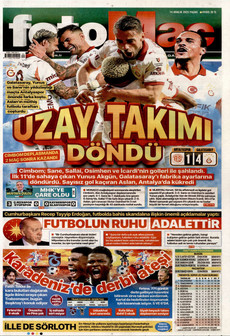 FOTOMAÇ 14 Aralık 2025 gazete manşeti