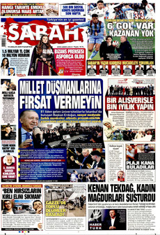 SABAH 15 Aralık 2025 gazete manşeti