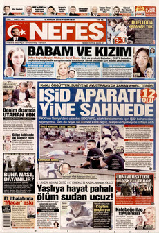 NEFES 15 Aralık 2025 gazete manşeti
