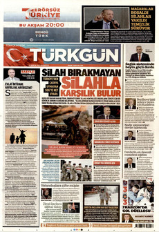 TÜRKGÜN 15 Aralık 2025 gazete manşeti