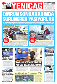 YENİÇAĞ 15 Aralık 2025 gazete manşeti