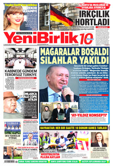 YENİBİRLİK 15 Aralık 2025 gazete manşeti
