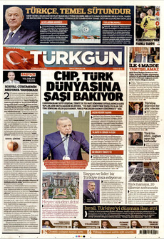 TÜRKGÜN 16 Aralık 2025 gazete manşeti