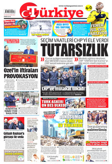 TÜRKİYE GAZETESİ 16 Aralık 2025 gazete manşeti
