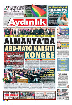 AYDINLIK GAZETESİ 16 Aralık 2025 gazete manşeti