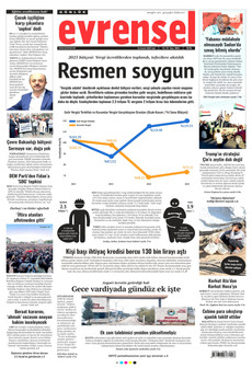 EVRENSEL 16 Aralık 2025 gazete manşeti