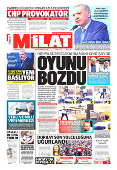 MİLAT 16 Aralık 2025 gazete manşeti