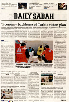 DAİLY SABAH 16 Aralık 2025 gazete manşeti