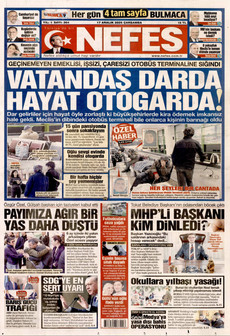 NEFES 17 Aralık 2025 gazete manşeti
