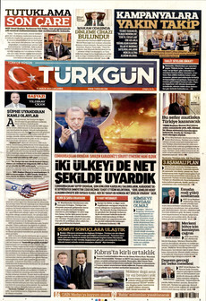 TÜRKGÜN 17 Aralık 2025 gazete manşeti