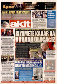 YENİ AKİT 17 Aralık 2025 gazete manşeti