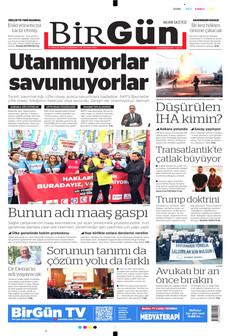 BİRGÜN 17 Aralık 2025 gazete manşeti