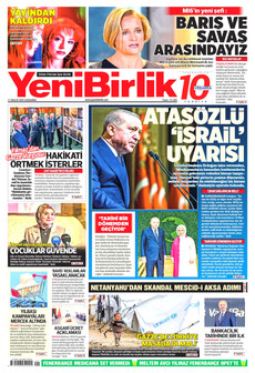 YENİBİRLİK 17 Aralık 2025 gazete manşeti