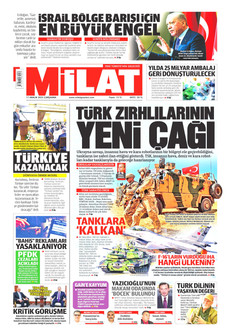 MİLAT 17 Aralık 2025 gazete manşeti