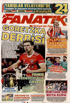 FANATİK 17 Aralık 2025 gazete manşeti