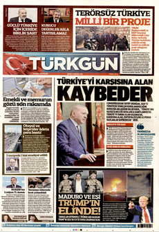 TÜRKGÜN 4 Ocak 2026 gazete manşeti