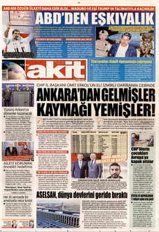 YENİ AKİT 4 Ocak 2026 gazete manşeti