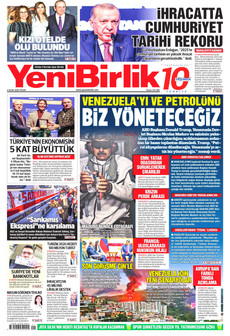 YENİBİRLİK 4 Ocak 2026 gazete manşeti
