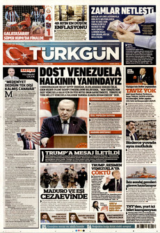 TÜRKGÜN 6 Ocak 2026 gazete manşeti